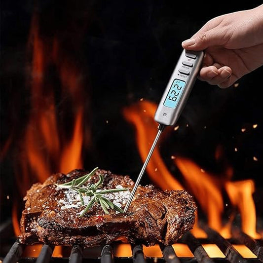 Porodo Digital Meat Thermometer with 180° Auto-Rotating