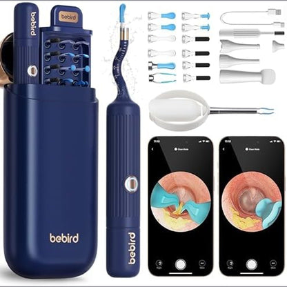 Bebird EarSight Plus | أداة إزالة شمع الأذن مع كاميرا - I35R