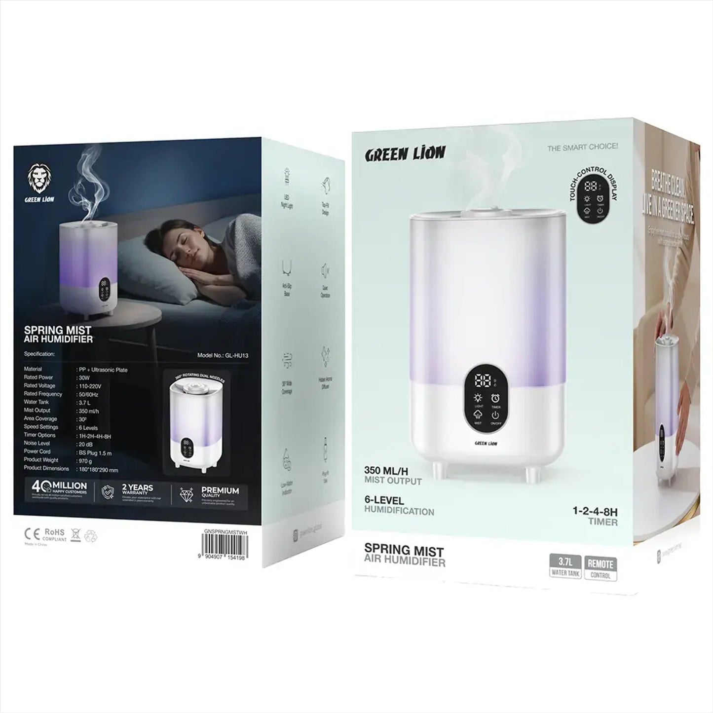 Green Lion Spring Mist Air Humidifier