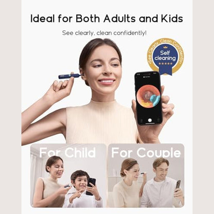 Bebird EarSight Plus | أداة إزالة شمع الأذن مع كاميرا - I35R