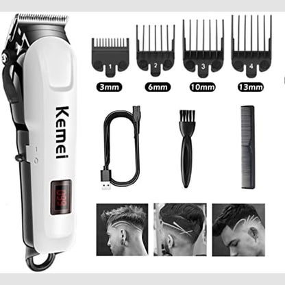 Kemei Rechargeable Hair Clipper KM-809A