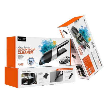 Hoco Portable Vacuum Car Cleaner - Azure PH16
