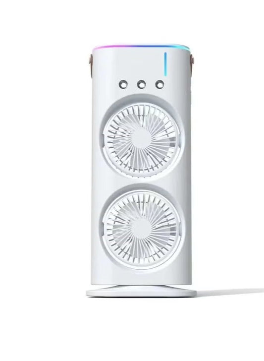 Double-Ended Spray Fan Portable Air Cooler