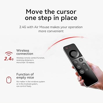 جهاز تحكم عن بعد لاسلكي Wownect W3 إير Mouse 2.4 جم