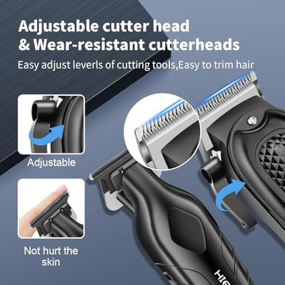 HIENA PRO Hair Clippers Set for Men