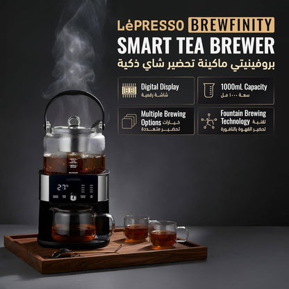 LePresso Brewfinity Tea and Coffee Brewer with Digital Display