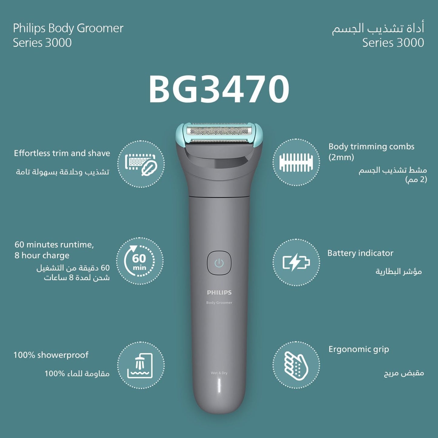 Philips Bodygroom - BG3470/15