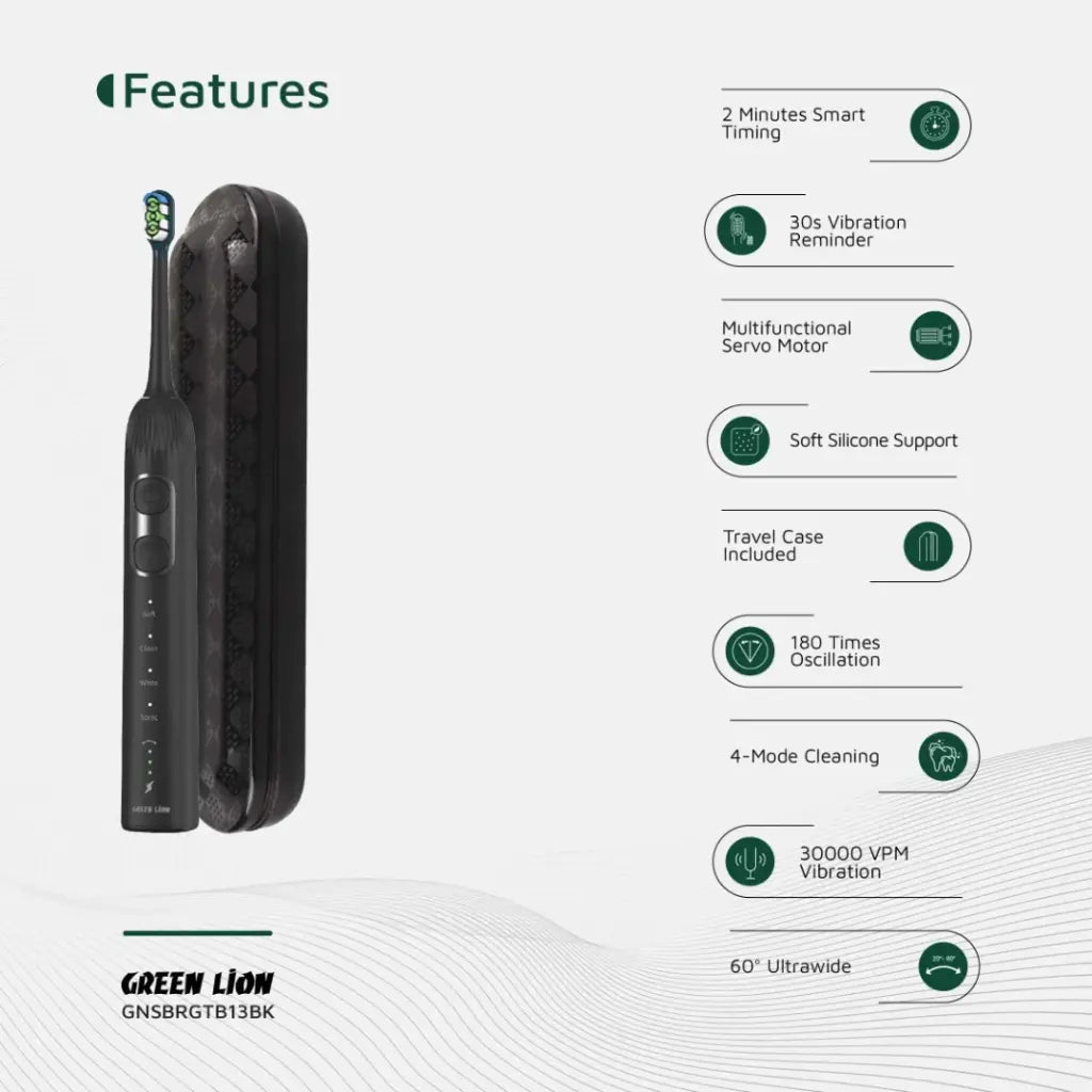 Green Lion Smart Brush 60° Ultrawide | Sonic Mode