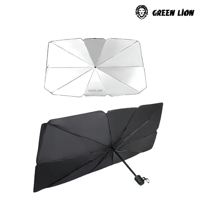 Green Lion Car Windshield Umbrella