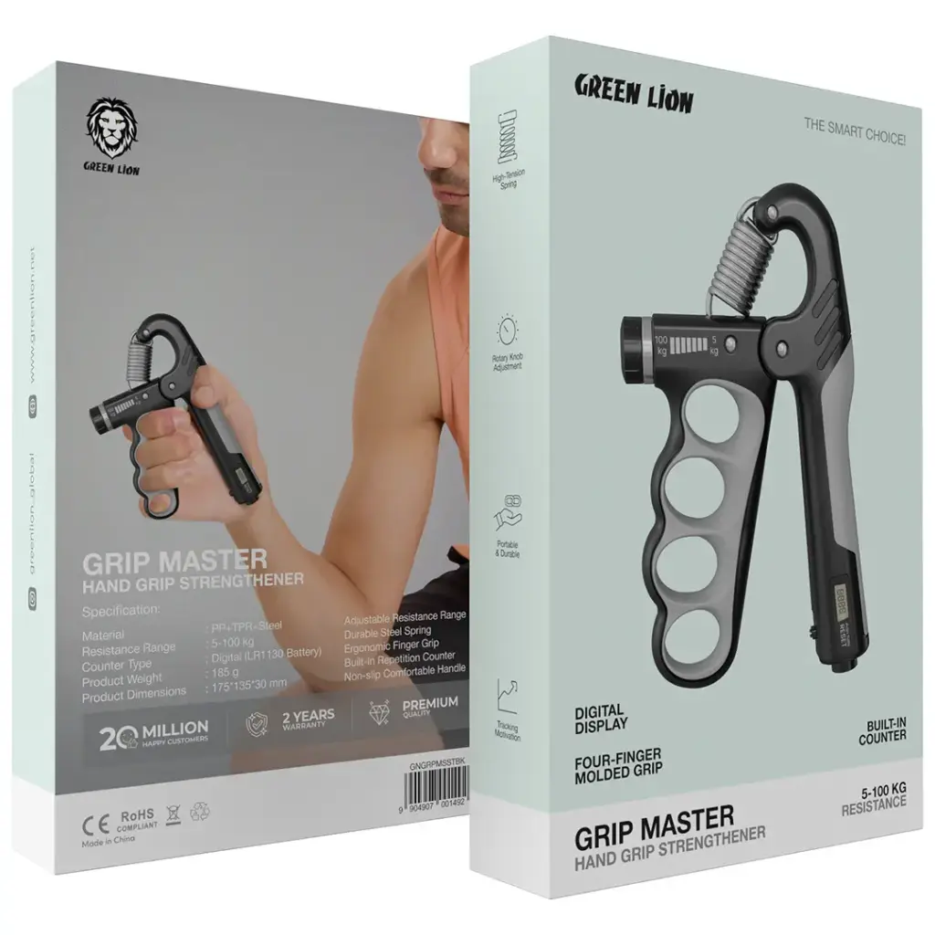 أداة تقوية قبضة اليد Grip Master من جرين ليون