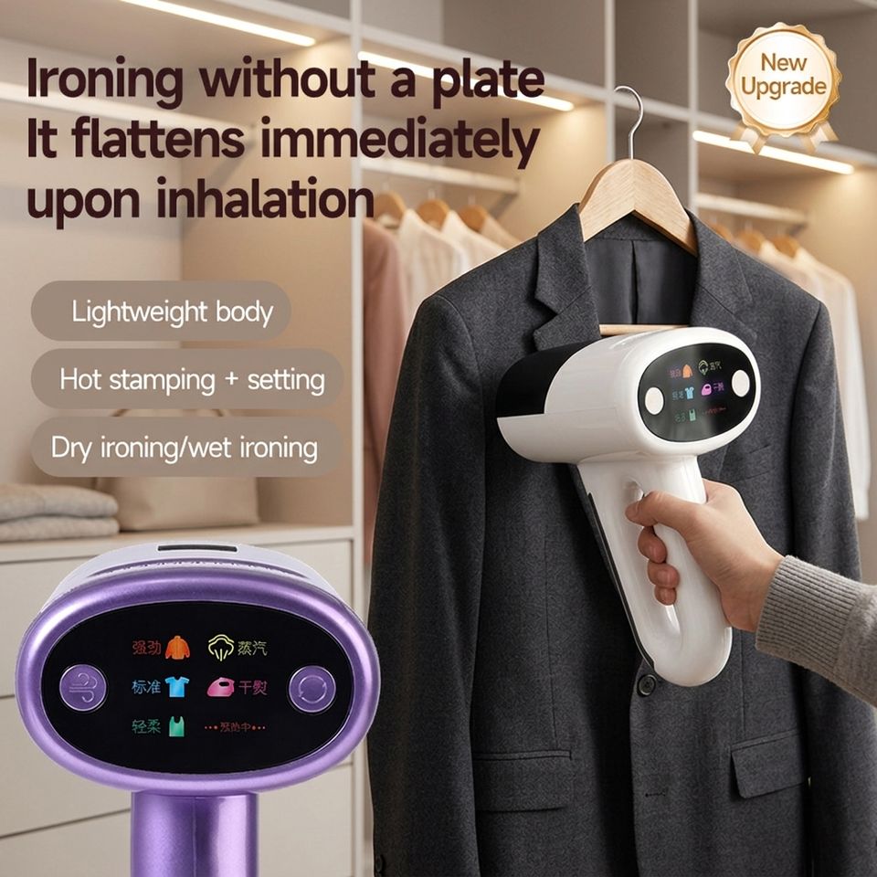 Vacuum Handheld Steam Iron 1000W