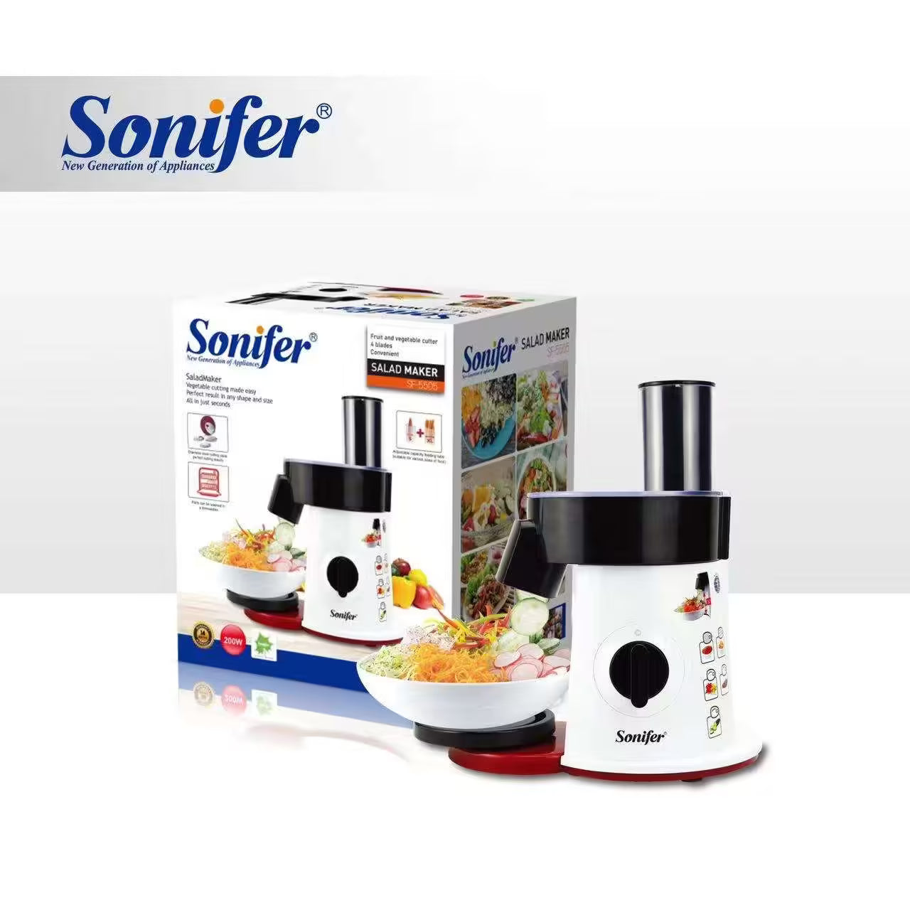 صانع السلطة 5 في 1 من Sonifer طراز SF-5505