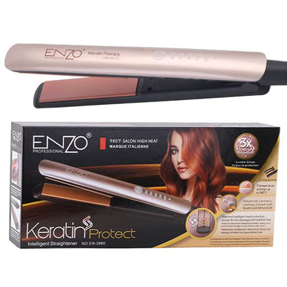 جهاز فرد الشعر الذكي إنزو Keratin Protect EN-3860