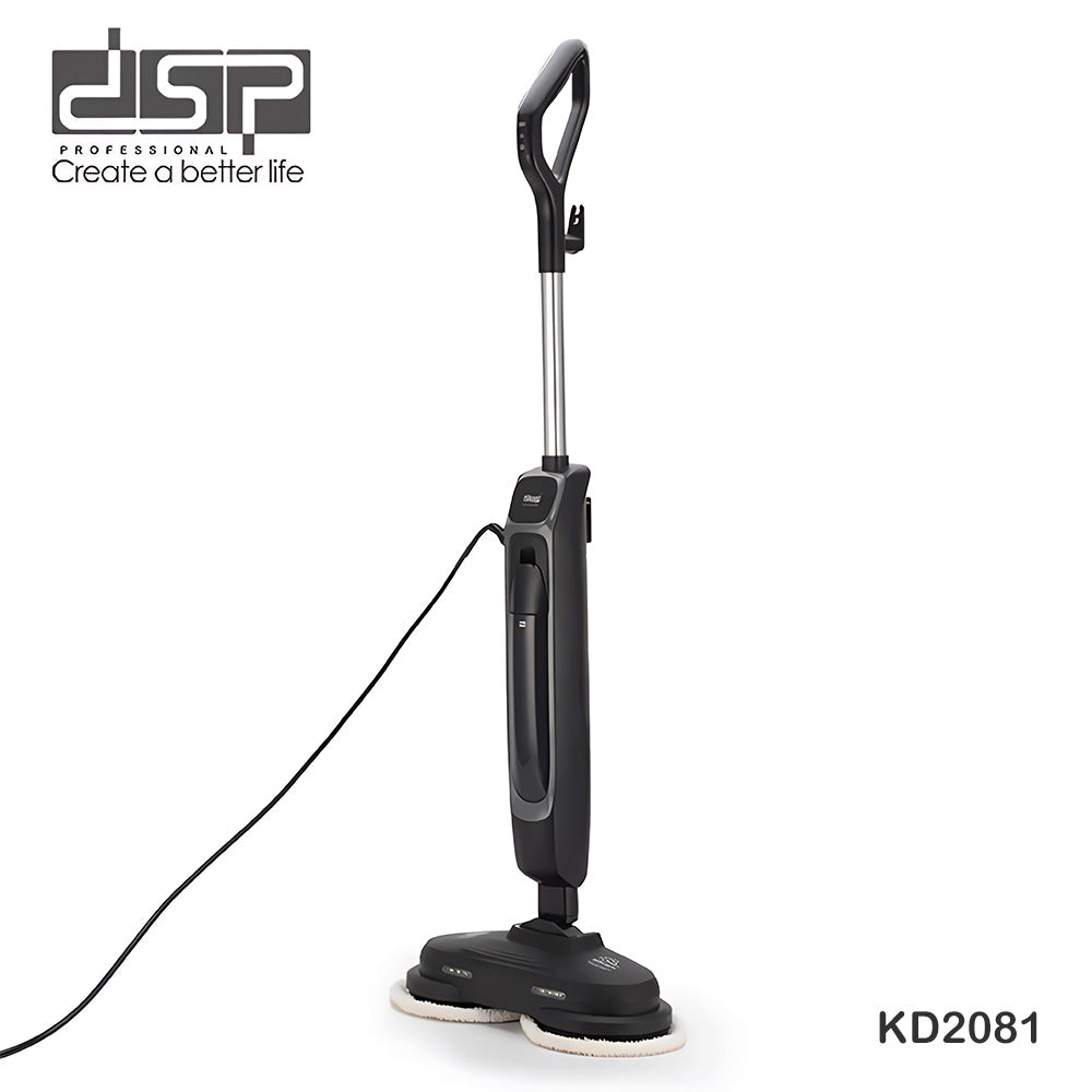 Dsp Spin Steam Cleaner with 360° Auto Rotating Double Mops 1500W - KD2081