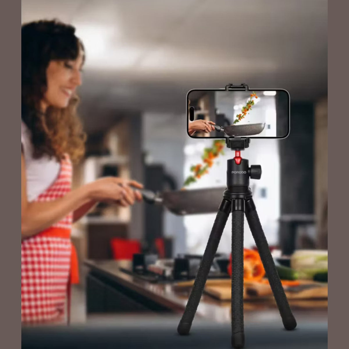 Porodo Flexible Tripod Stand