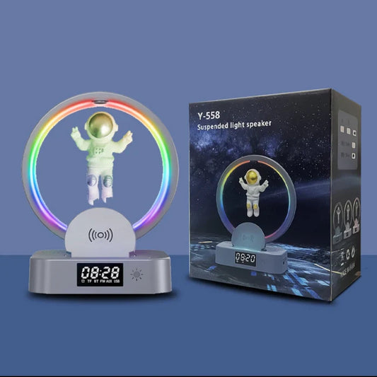 Astronaut Magnetic Wireless Speaker with Wireless Charger Y-558
