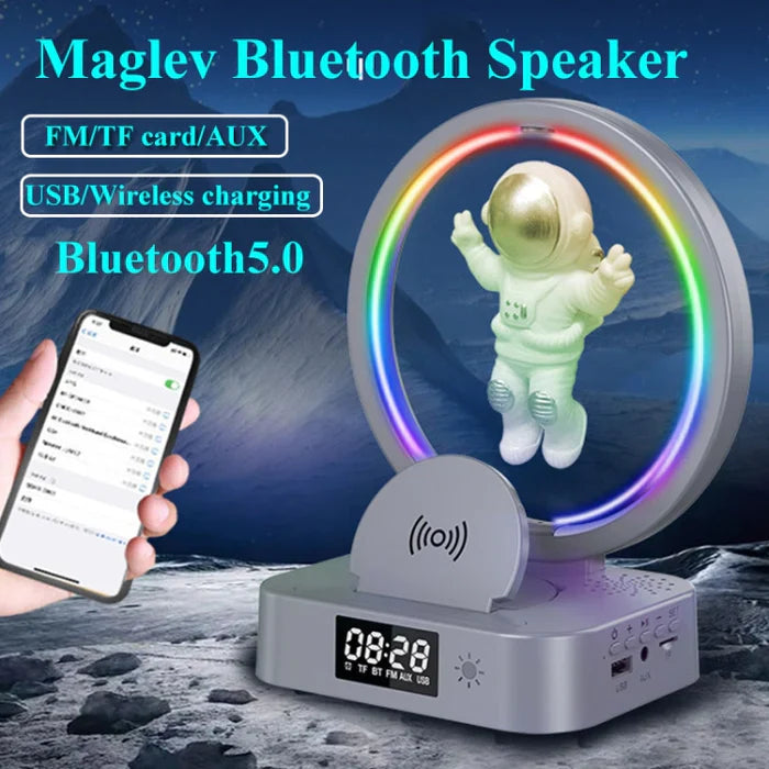 Astronaut Magnetic Wireless Speaker with Wireless Charger Y-558