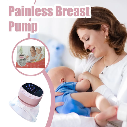 Wearable Electric Breast Pump with 3 Modes & 15 Speeds