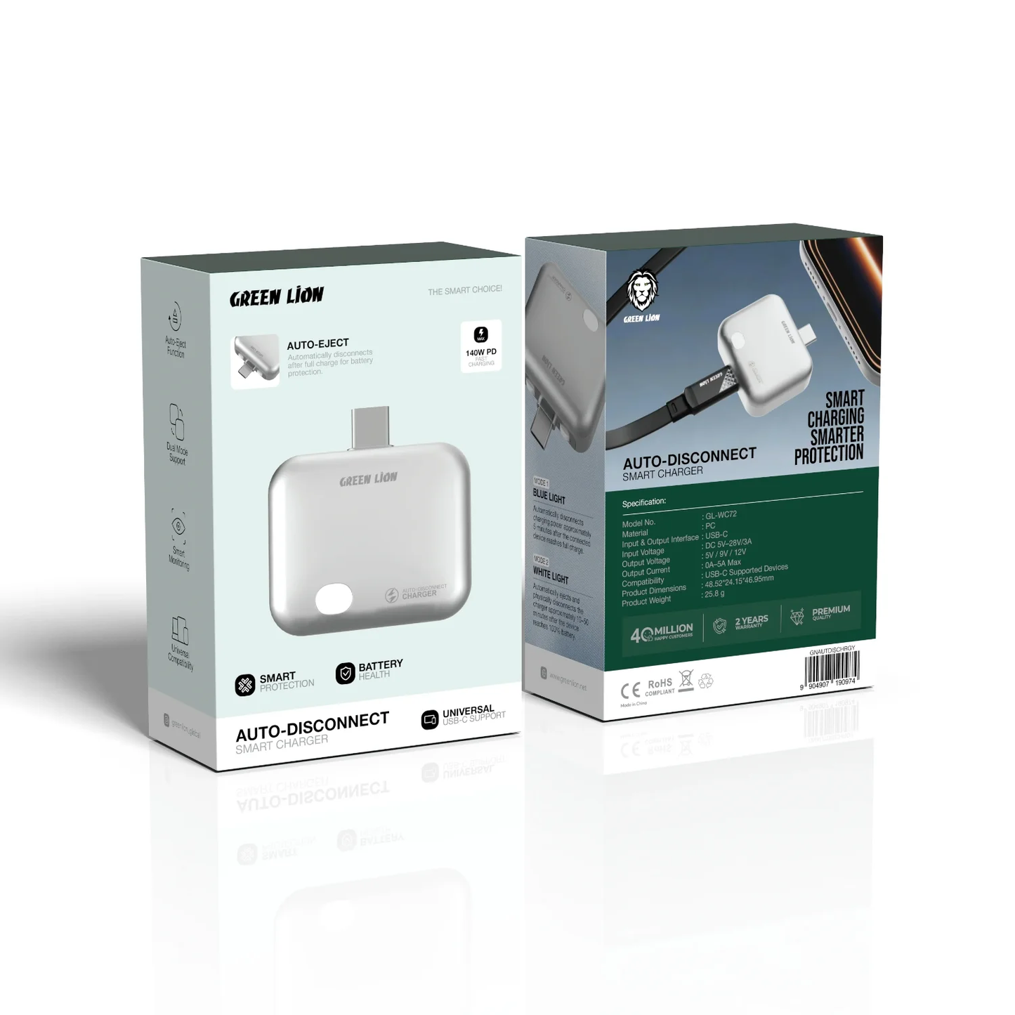 Green Lion Auto-Disconnect Smart Charger
