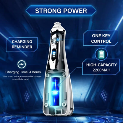 جهاز تنظيف الأسنان بالماء المحمول ووتر بلس - V400 بلس