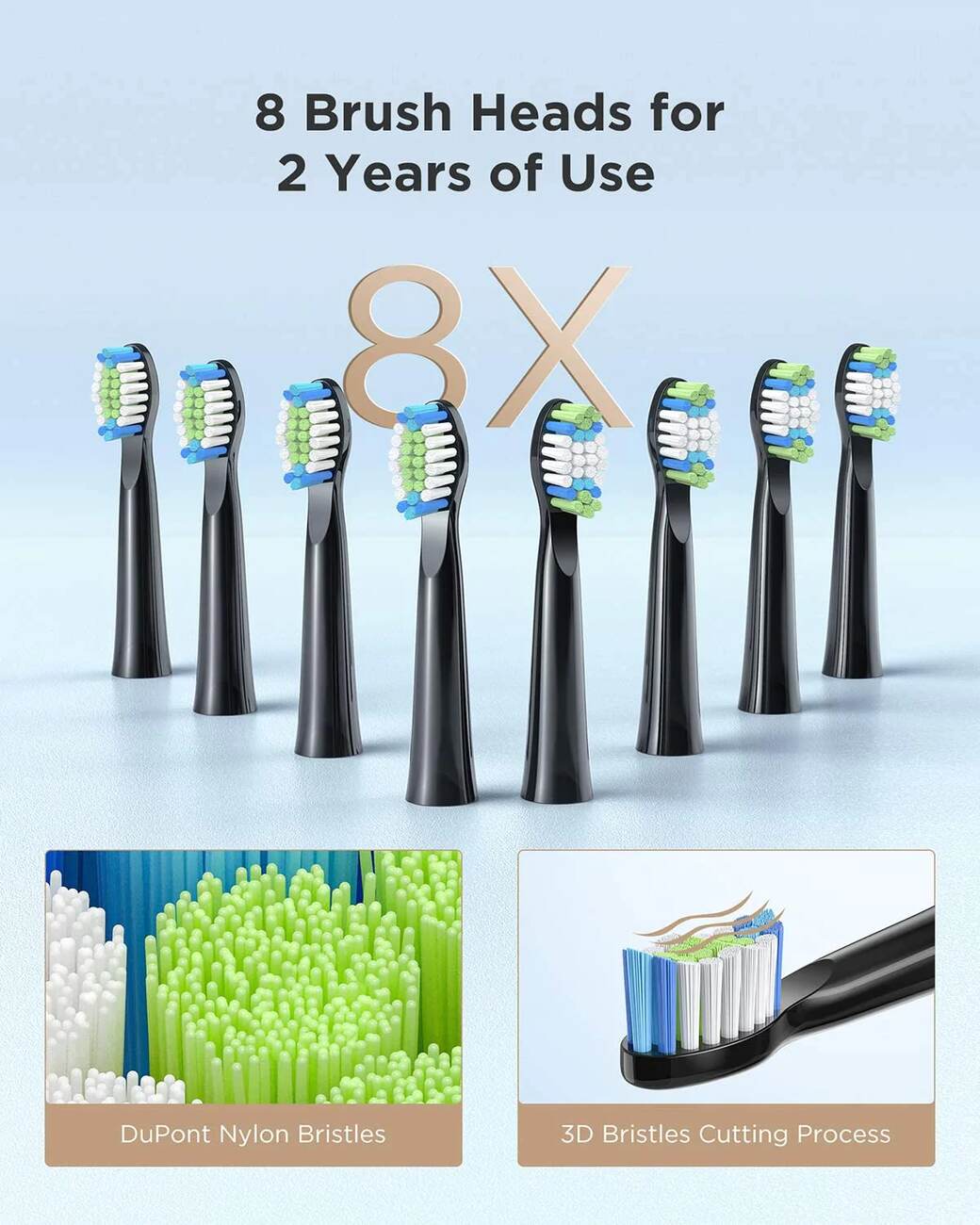 Fairywill Sonic Electric Toothbrush - E11