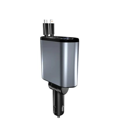 4in1 Telescopic Charging Cable 180°/120W